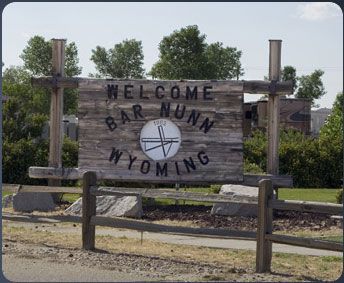 Знак на Въезде в Бар-Нанн