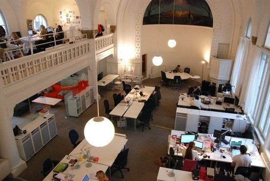 Внутри Entreprenörskyrkan