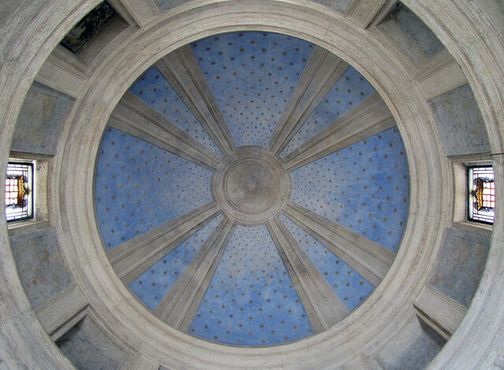 Вид на купол изнутри