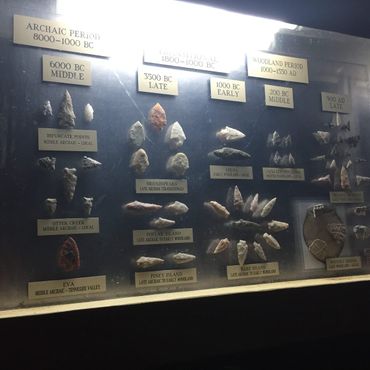 Артефакты коренных американцев, найденные в пещере