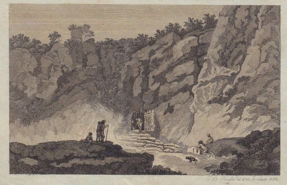 Собачья пещера, 1805 г.