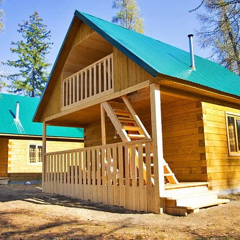 Кемпинги, Гостевые домики