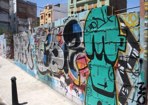 Стрит-арт в районе Эль Кармен, Валенсия