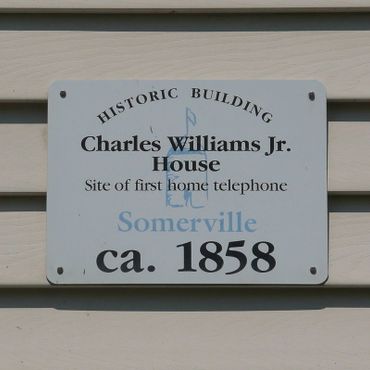 Место установки первого домашнего телефона