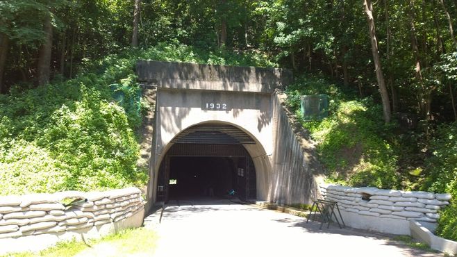 Один из туннелей на острове Коррегидор