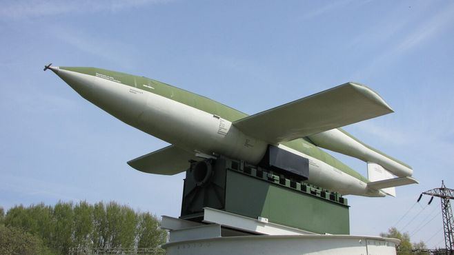 Ракета V-I в Историко-техническом музее Пенемюнде