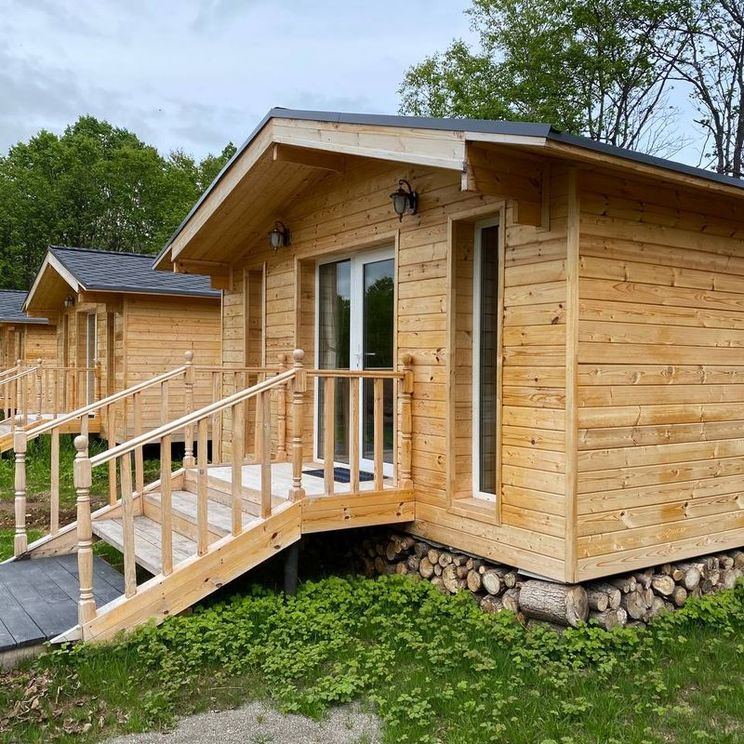 Гостевые домики, Отели 3*, Глэмпинги, Палатки