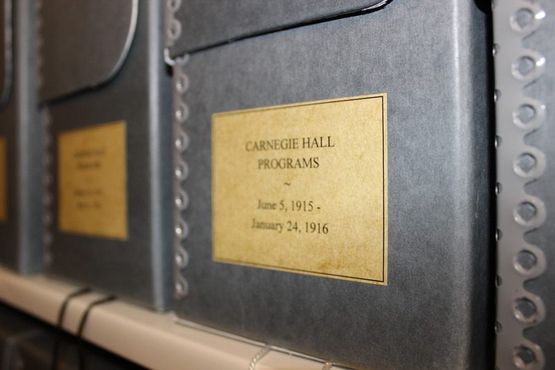 Архивы Карнеги-холла