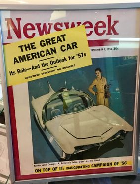 На обложке Newsweek в 1956 году