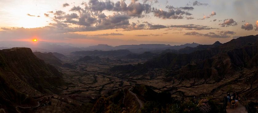 Вид на Лалибэлу, Эфиопия