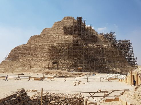 Пирамида Джосера в 2017 году