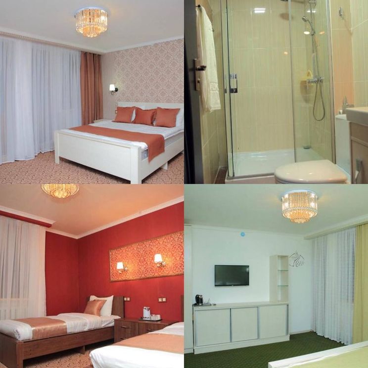 Гостевые домики, Отели 3*, Отели 4*, Юрты