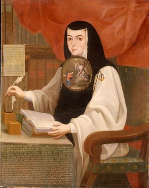 Портрет сестры Хуаны-де-ла-Крус, знаменитой мексиканской монахини-креолки, учёной, философа и поэта эпохи барокко