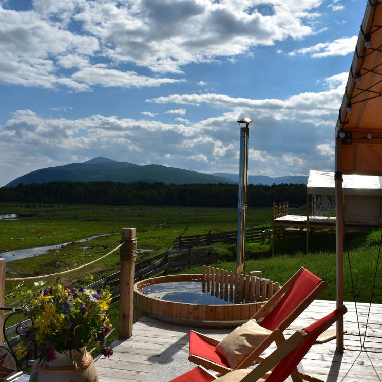 Глемпинги, Палатка