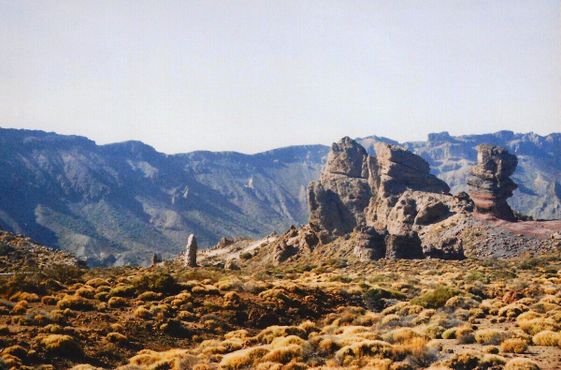 Гора Тейде и скалы Лос-Рокес