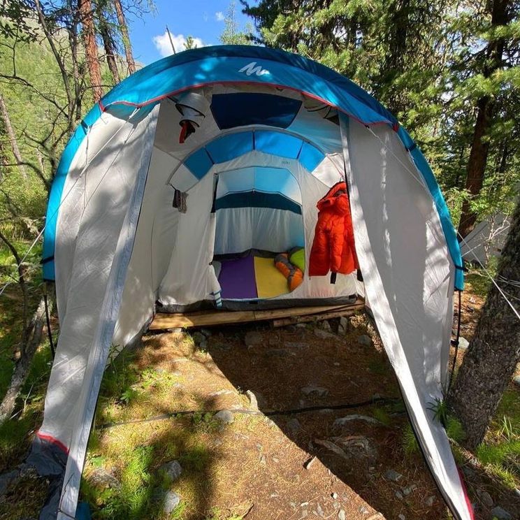 Гостевые домики, Палатки