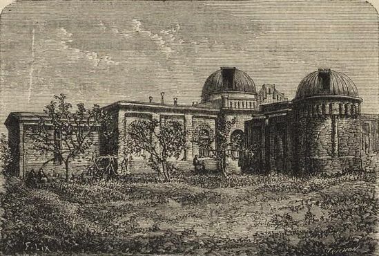 Национальная астрономическая обсерватория в 1872 году