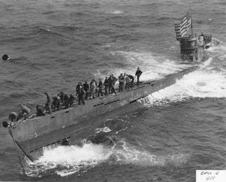 U-505 под американским флагом