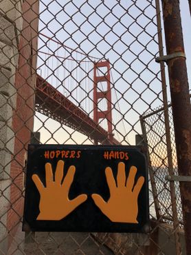 «Руки Хоппера» в стиле бейсбольной команды «Сан-Франциско Джайентс», 2018 год