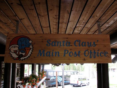 Главное почтовое отделение Санты