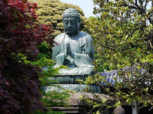 Великий Будда на кладбище Янака
