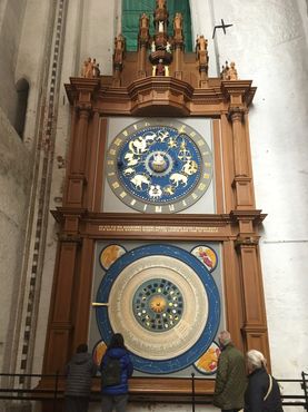 Астрономические часы в соборе Святой Марии, Любек