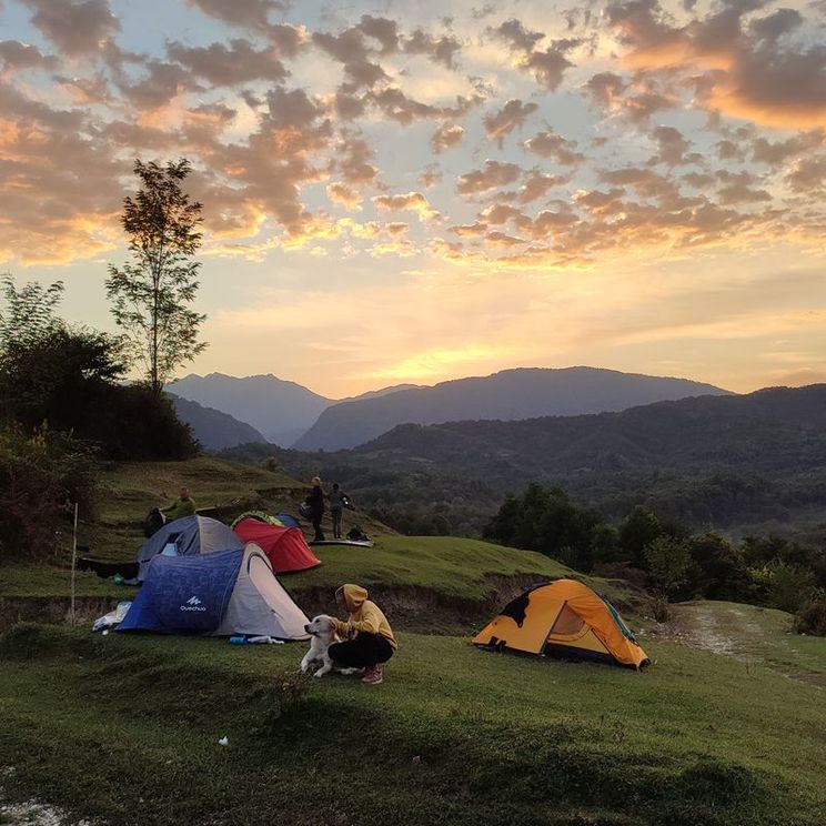 Хостелы, Палатки