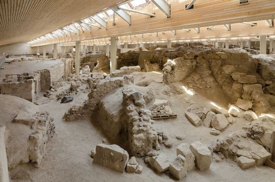 Археологический объект Акротири