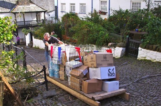 Деревянные сани Кловелли