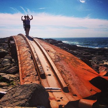 Обломки корабля «Д. Т. Шеридан»