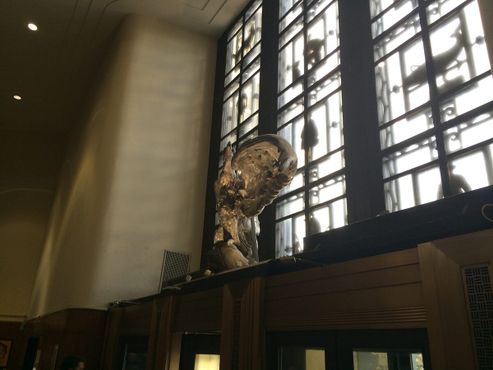 Орёл "Бруклин Дейли Игл" в центральной библиотеке