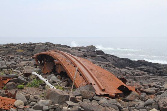 Обломки корабля «Д. Т. Шеридан»