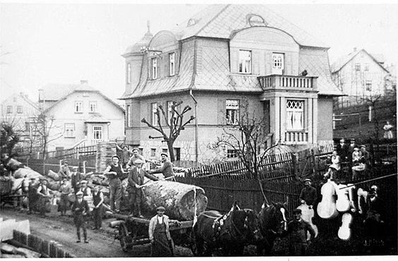Луби (Шёнбах), начало XX века