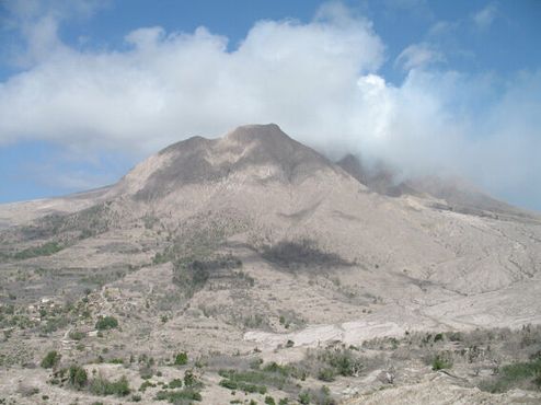 Южная сторона вулкана