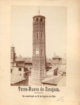 Башня после усечения в 1878 году