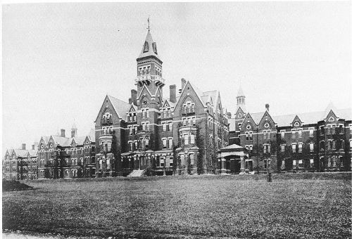 Больница Данверса в 1893 году