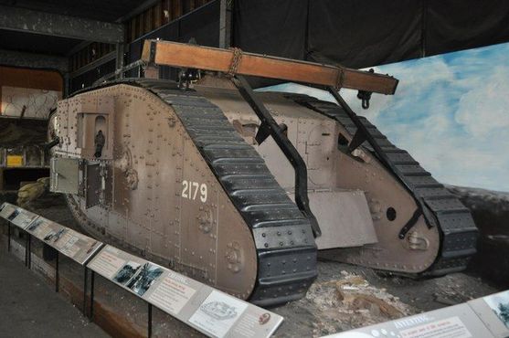Танк MkIV в Музее Линкольншира