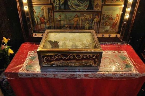 Рука святого Киприана в ковчеге