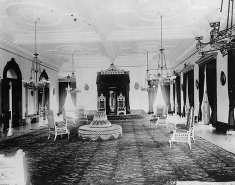Тронный зал, начало-середина 1880-х гг