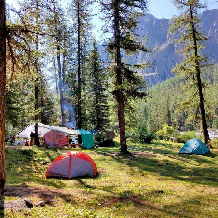 Гостевые домики, Палатки