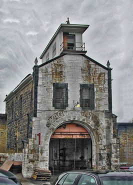 Тюрьма штата Западная Виргиния, первоначальный вход