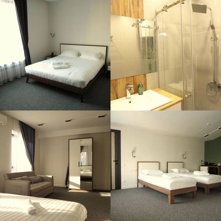 Гостевые домики, Отели 3*, Отели 4*, Юрты