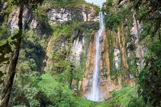 Водопад Юмбилья, пятый по высоте в мире
