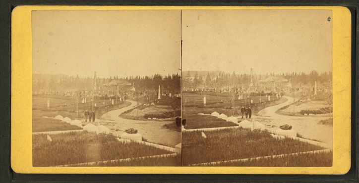 Кладбище Маунт-Хоуп, 1871 г.