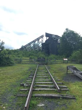 Шахтёрский посёлок Экли