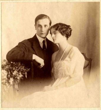 Принц Феликс Юсупов и его жена Ирина