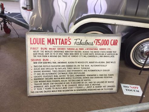 Потрясающий автомобиль Луи Маттара