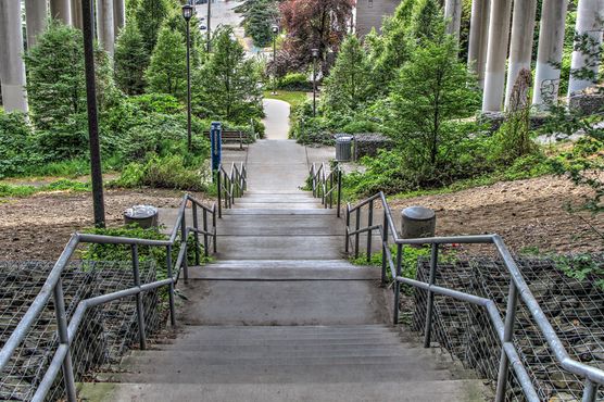 Лестница на Хау-стрит