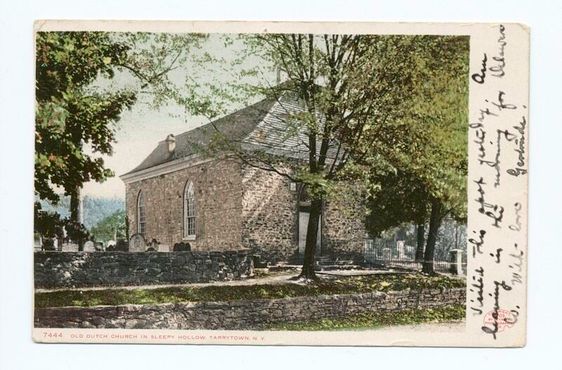 На этом фото Старая голландская церковь в начале XX века