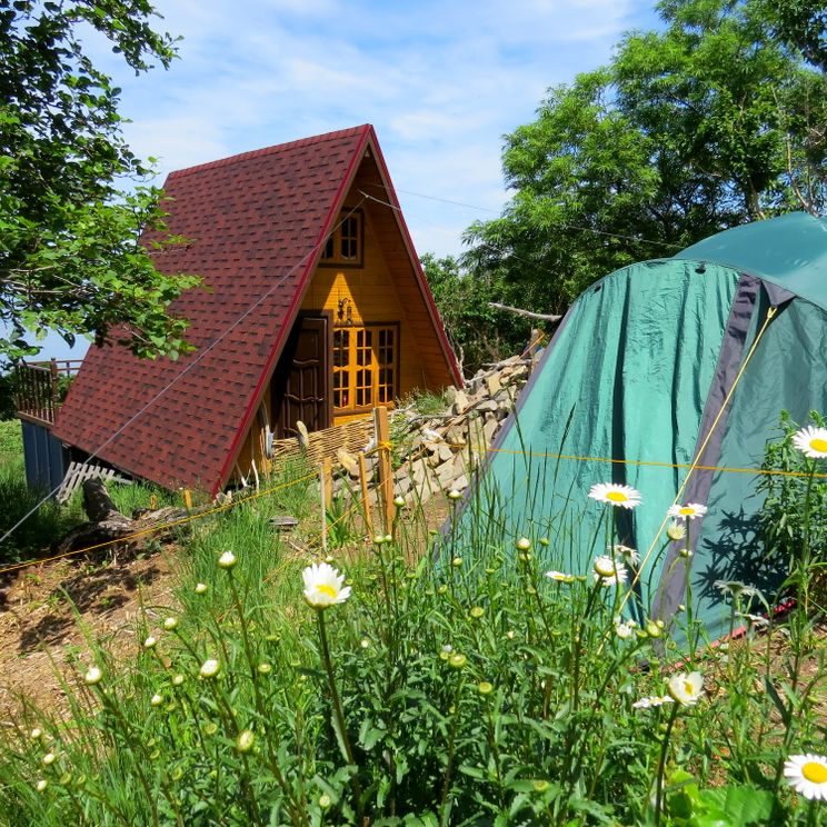 Шале, Палатки